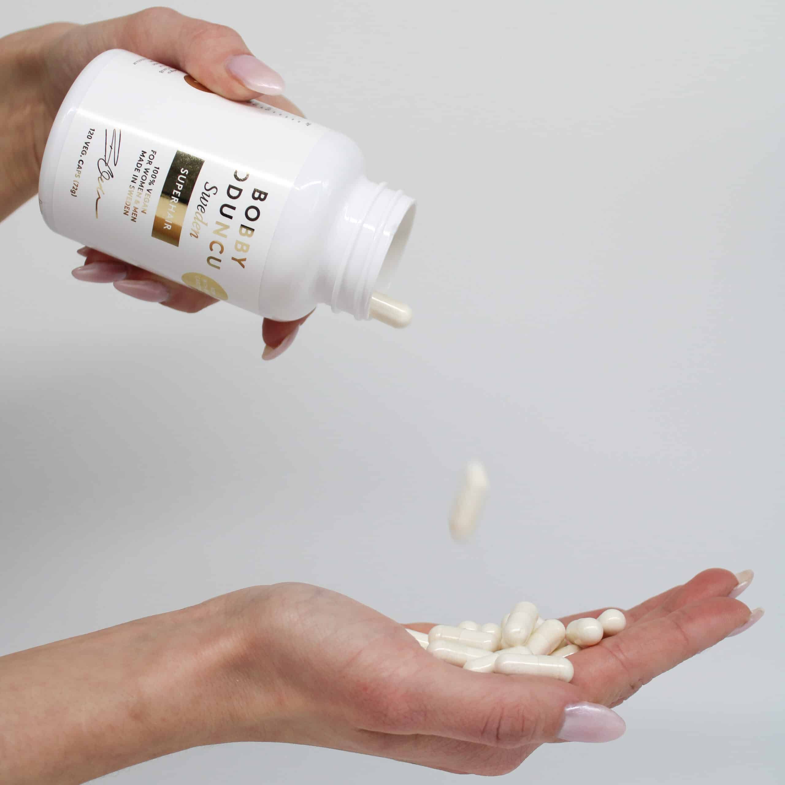 Bobbys Superhair 120 Caps (Betakaroten + Biotin) - Bild 3