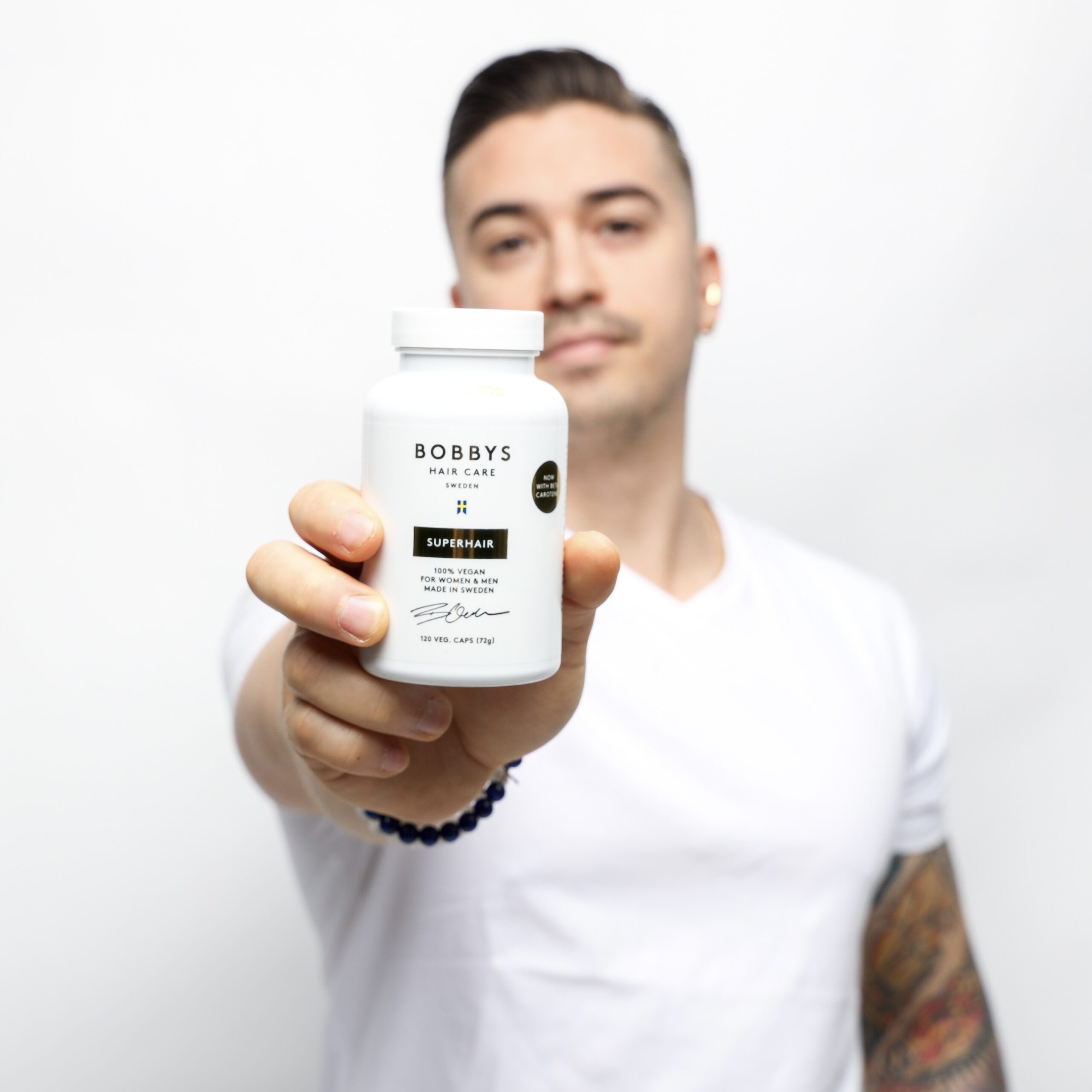 Bobbys Superhair 120 Caps (Betakaroten + Biotin) - Bild 2