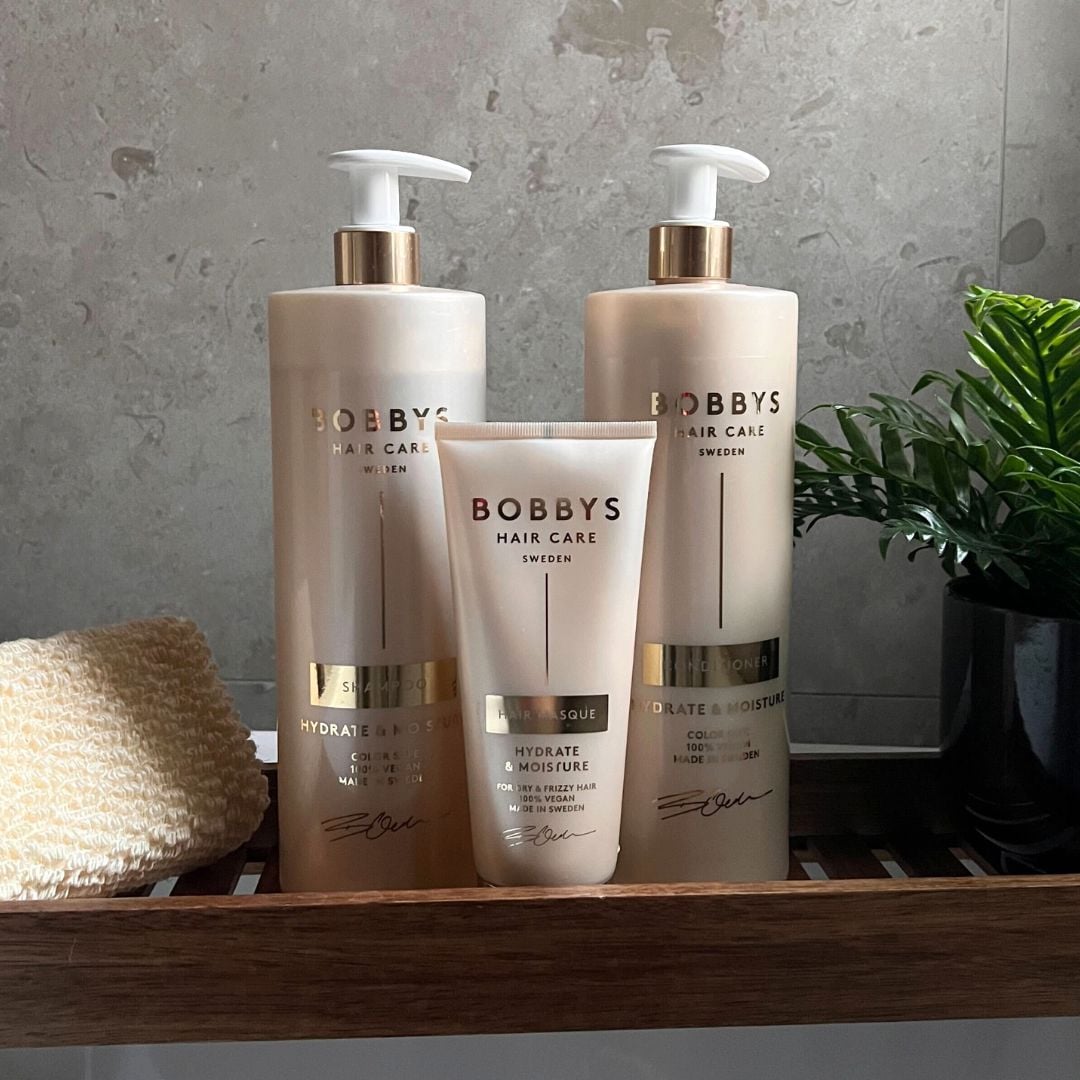 Hydrate & Moisture Schampo och Balsam 1000 ml + Hårinpackning - Bild 3