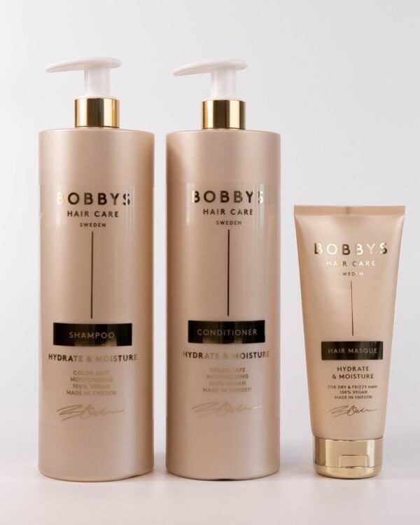 Hydrate & Moisture Schampo och Balsam 1000 ml + Hårinpackning