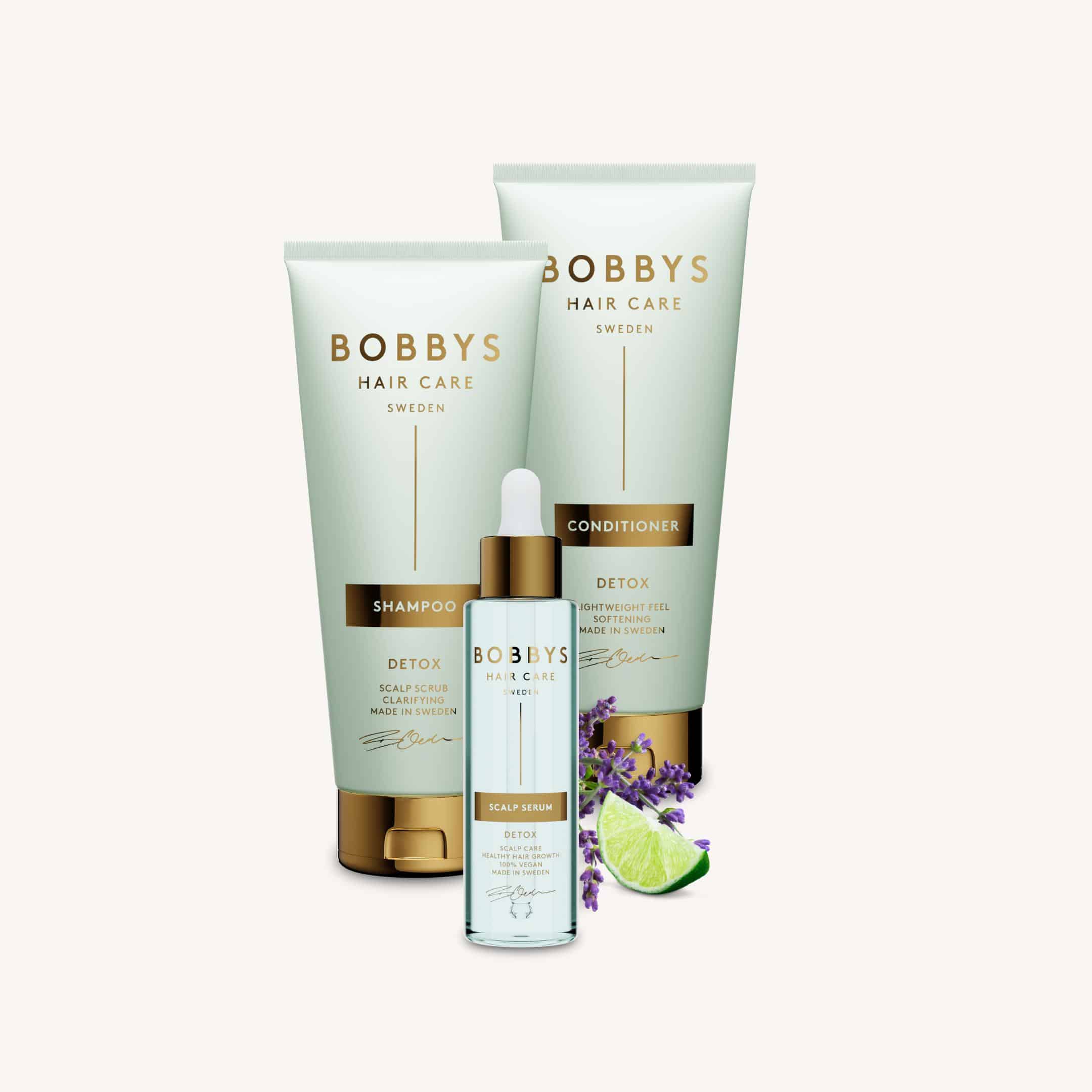 Detox Schampo & Balsam 200 ml + Hårbottenserum