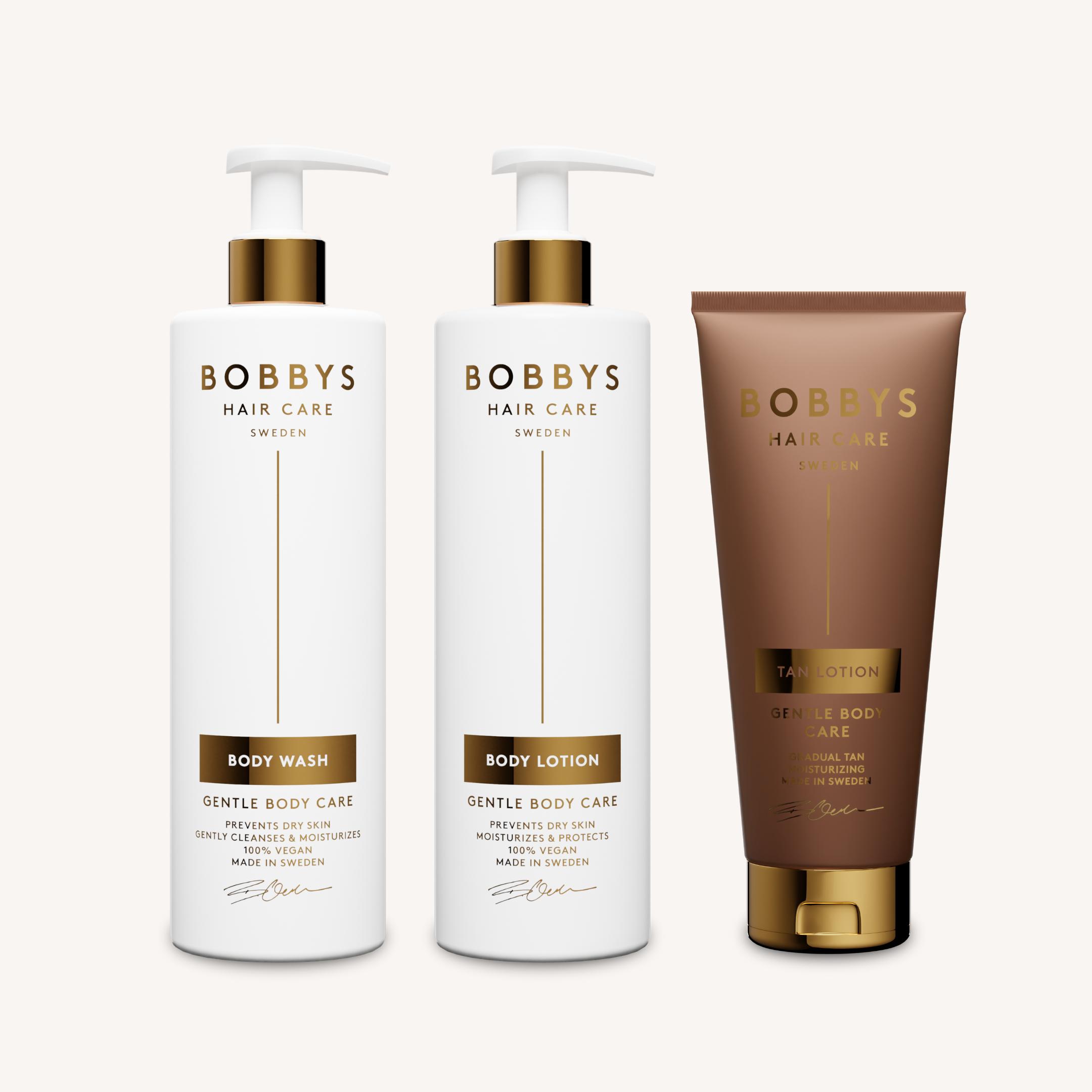 Body Wash & Body Lotion + Tan Lotion