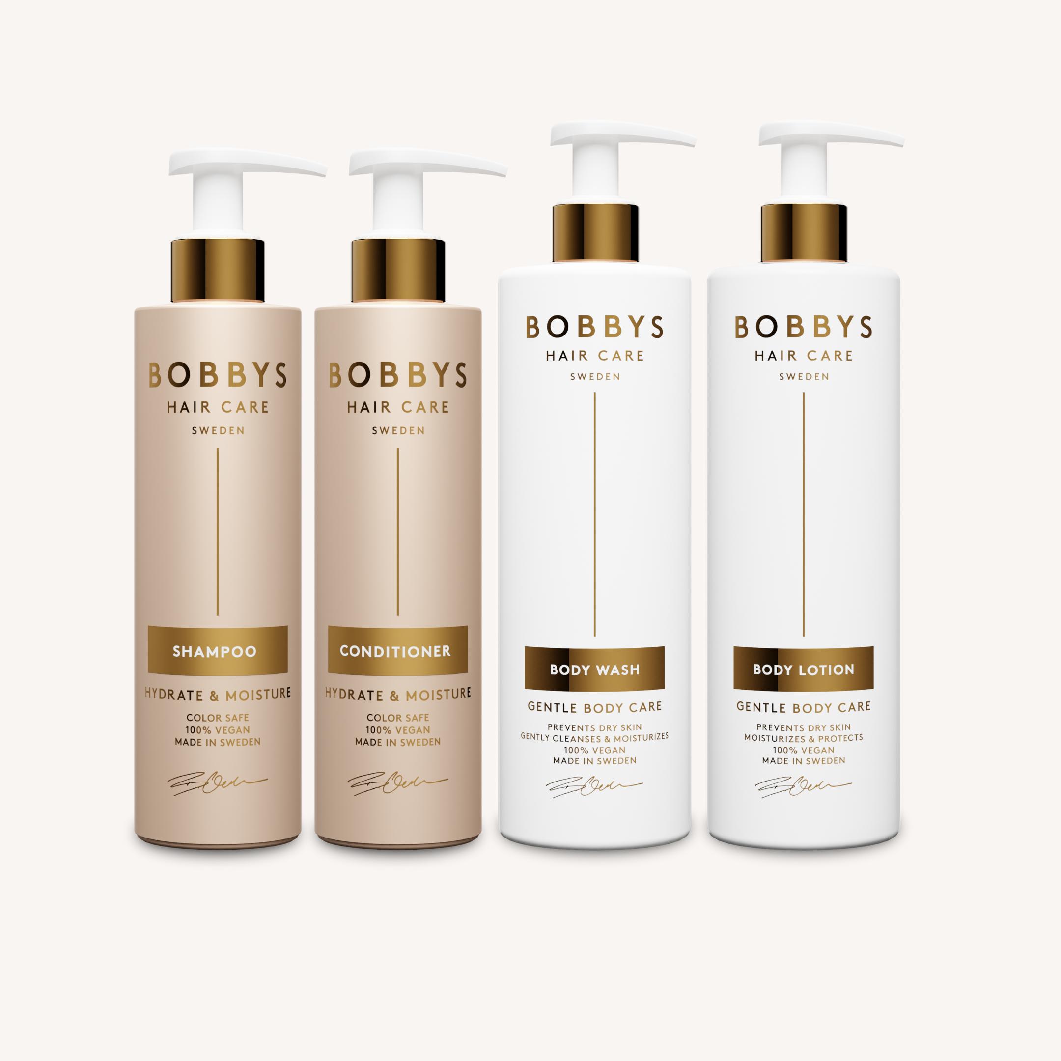 Hydrate Schampo & Balsam 250 ml + Body Wash & Body Lotion