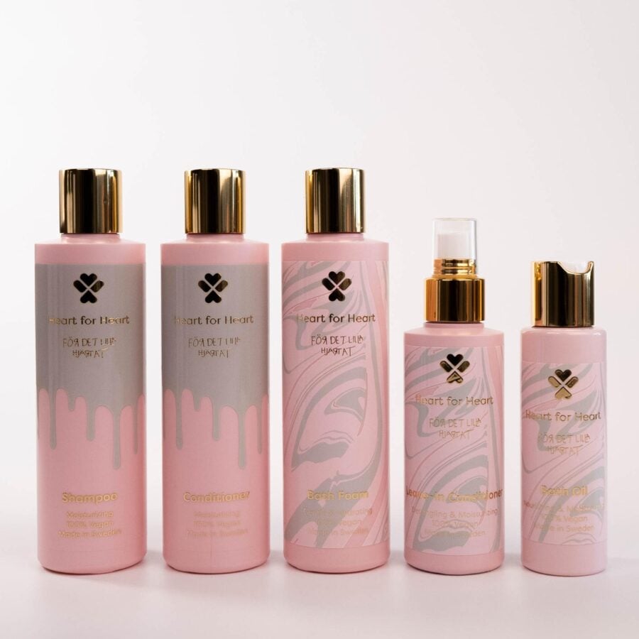 Heart For Heart Produktpaket (Mild & Vårdande)