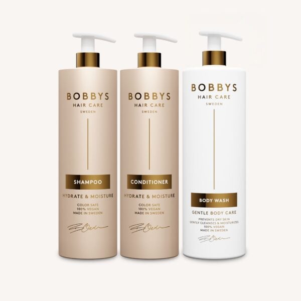 Hydrate & Moisture Schampo och Balsam + Body Wash 1000 ml